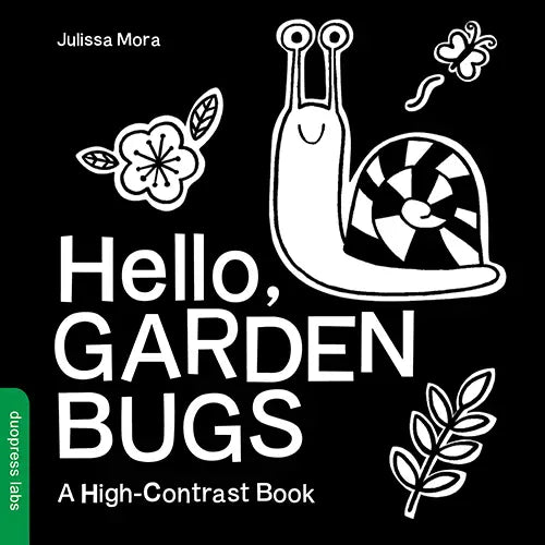 Hello, Garden Bugs High Contrast Book