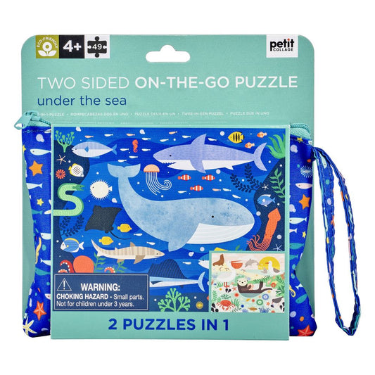 Two Sided Under the Sea On-The-Go Puzzle